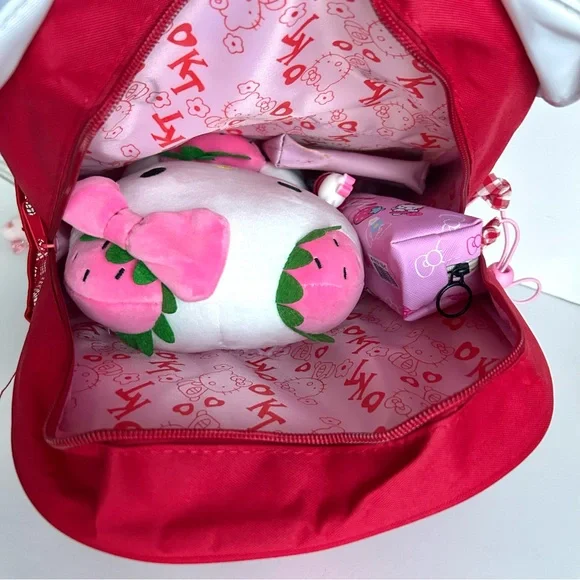 🍓(HK319) Hello Kitty Adorable 6-Piece Strawberry Bundle! - Picture 6 of 14